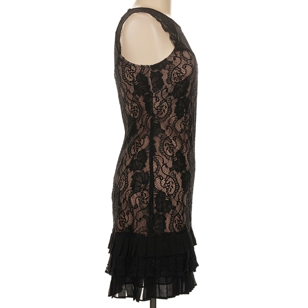 Kensie Lace Ruffled-Hem Dress, Size 6 - Picture 6 of 7